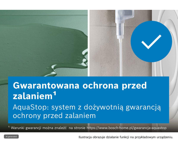 BOSCH Serie 4 WAN28199PL 8 kg 1400 obr Program Higiena Plus ActiveWater Plus SpeedPerfect Silnik EcoSilence Drive™ - 1343565 - zdjęcie 8